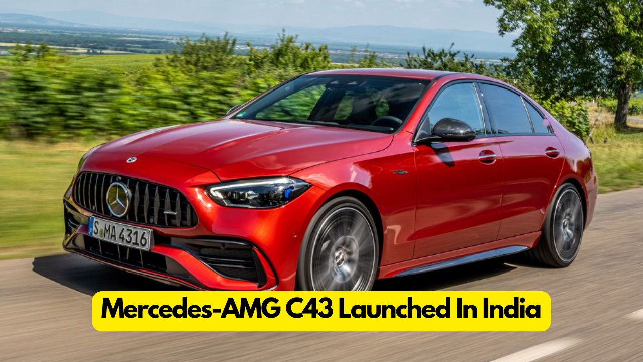 2024 Mercedes-AMG C43 Sedan Launched In India