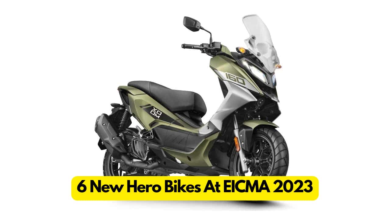Hero MotoCorp Unveils Six New Products at EICMA 2023