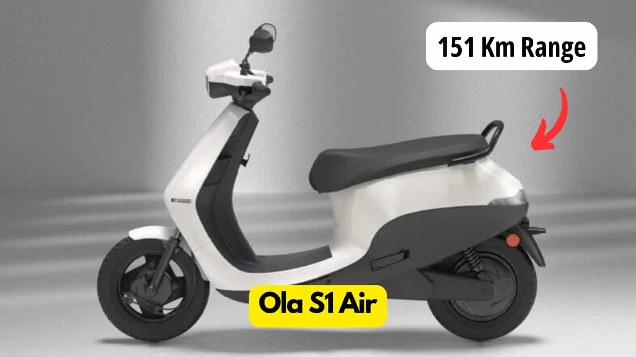 Ola S1 Air इलेक्ट्रिक स्कूटर मात्र ₹3100 EMI पर उपलब्ध